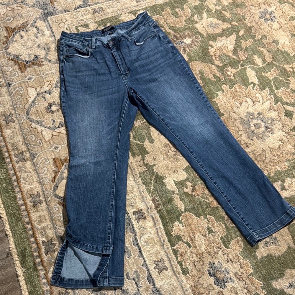 Judy Blue Blue Flare Wide Leg Jeans